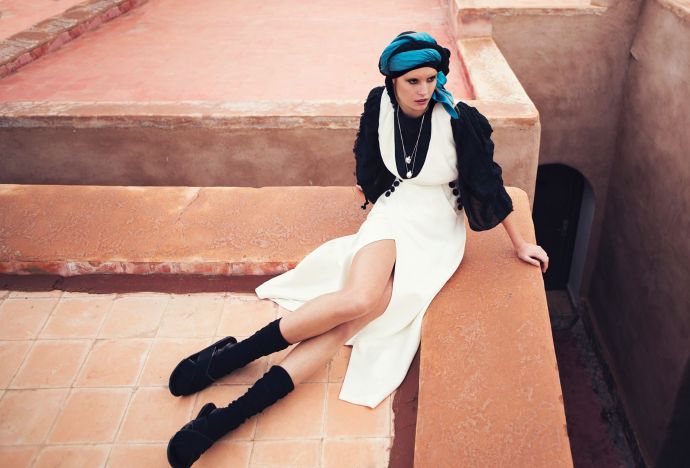 Надя Бендер (Nadja Bender) в фотосессии David Bellemere