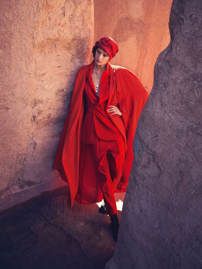 Надя Бендер (Nadja Bender) в фотосессии David Bellemere