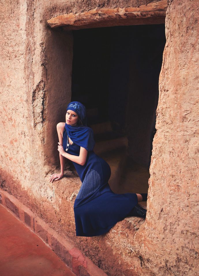 Надя Бендер (Nadja Bender) в фотосессии David Bellemere