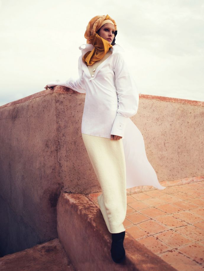 Надя Бендер (Nadja Bender) в фотосессии David Bellemere