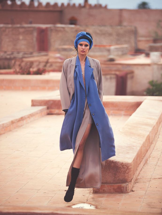 Надя Бендер (Nadja Bender) в фотосессии David Bellemere