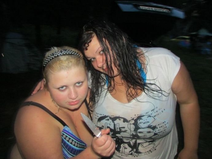 Пацаны и чиксы (фото фриков)