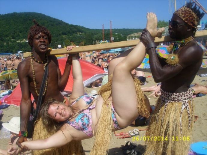 Пацаны и чиксы (фото фриков)