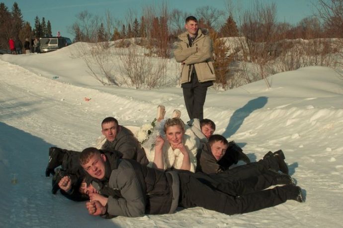 Пацаны и чиксы (фото фриков)