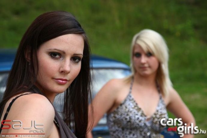 Подборка венгерских девушек и автомобилей