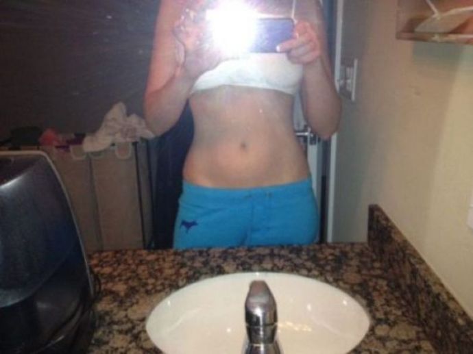 Стройные девушки из соц. сетей