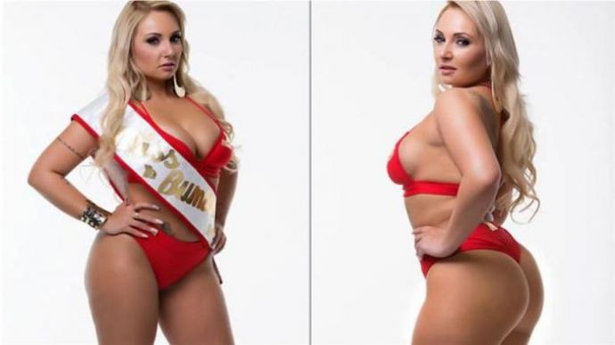 Участницы конкурса "Мисс бразильская попа 2014"