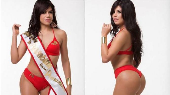 Участницы конкурса "Мисс бразильская попа 2014"