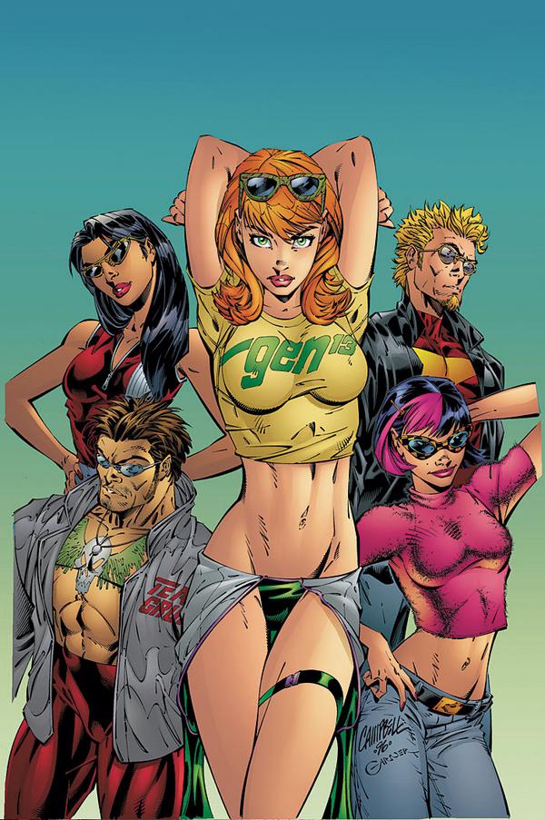 Девушки с комиксов