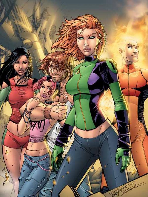 Девушки с комиксов