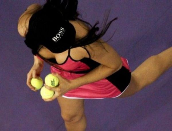 Девушки с теннисных кортов