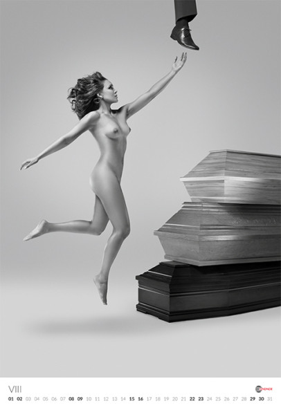 Календарь от польских гробовщиков (эротика)