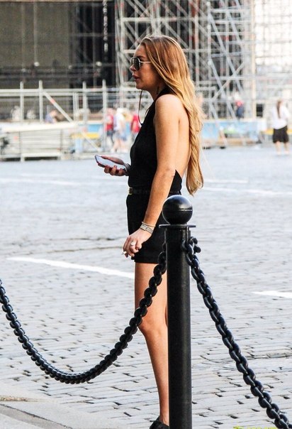 Линдсей Лохан в Москве - 7 июня