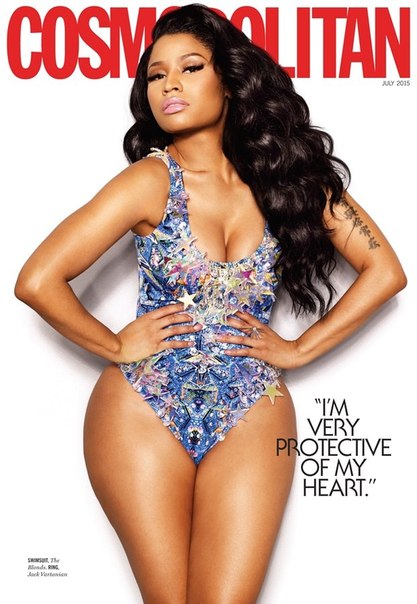 Новые фото Ники Минаж для журнала Cosmopolitan