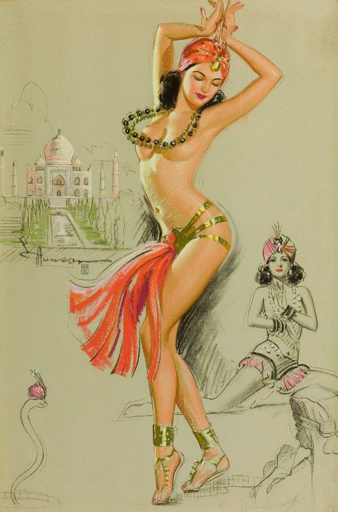 Огромная коллекция пин-ап