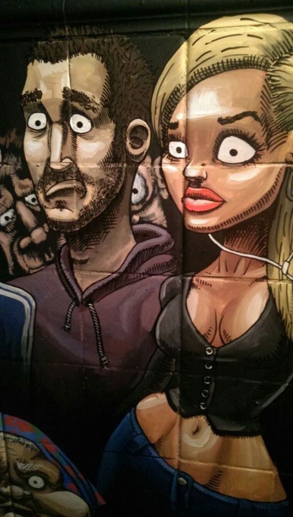 Оригинальный вариант отделки туалета