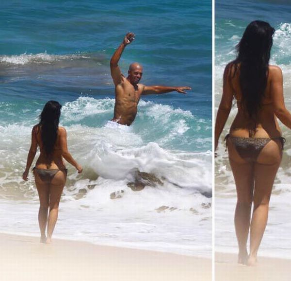 Попа Kim Kardashian