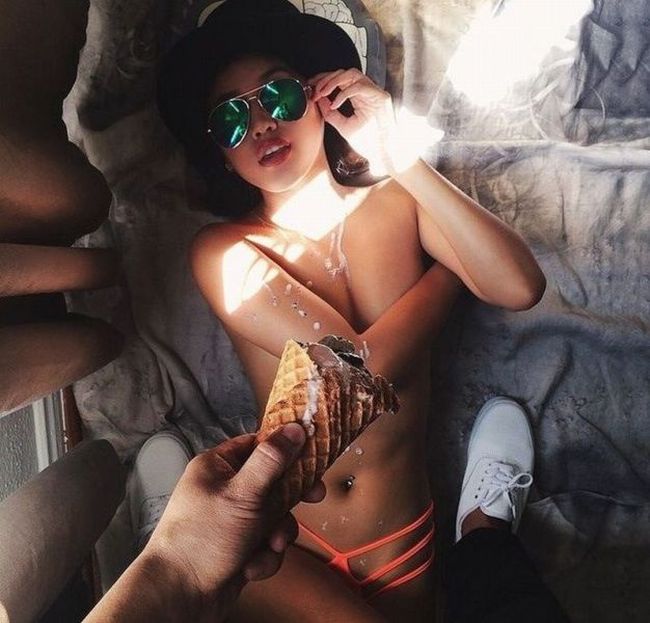 Пошлые картинки для взрослых. Часть 59 (эротика)