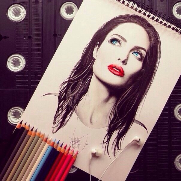 Прекрасные портреты знаменитостей