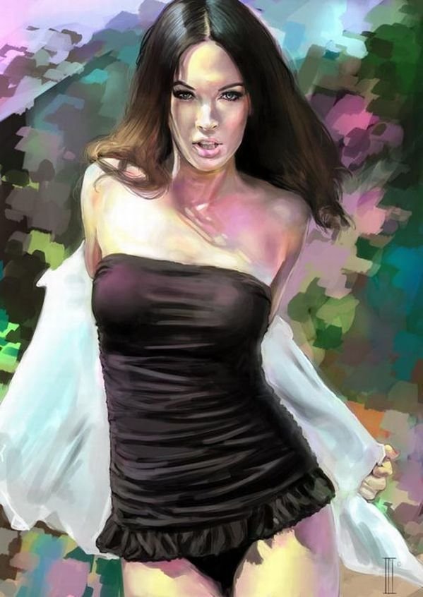 Рисованые звезды