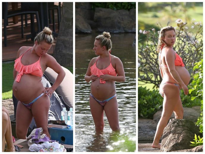 Беременная Хейден Панеттьер