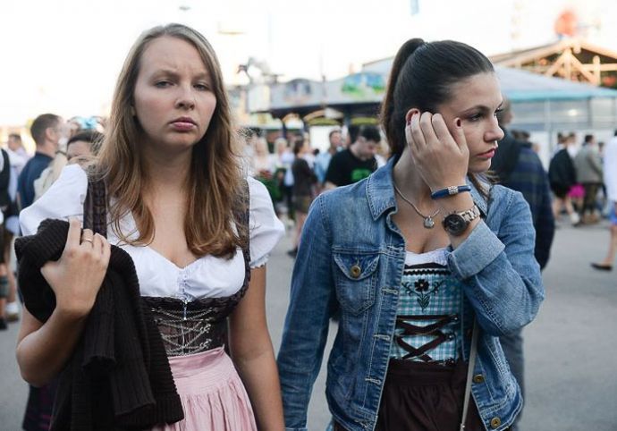 Девушки и пиво