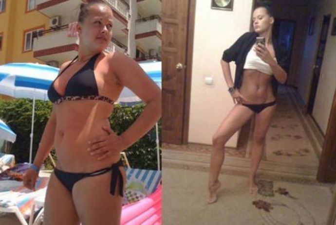 Девушки, которым удалось похудеть