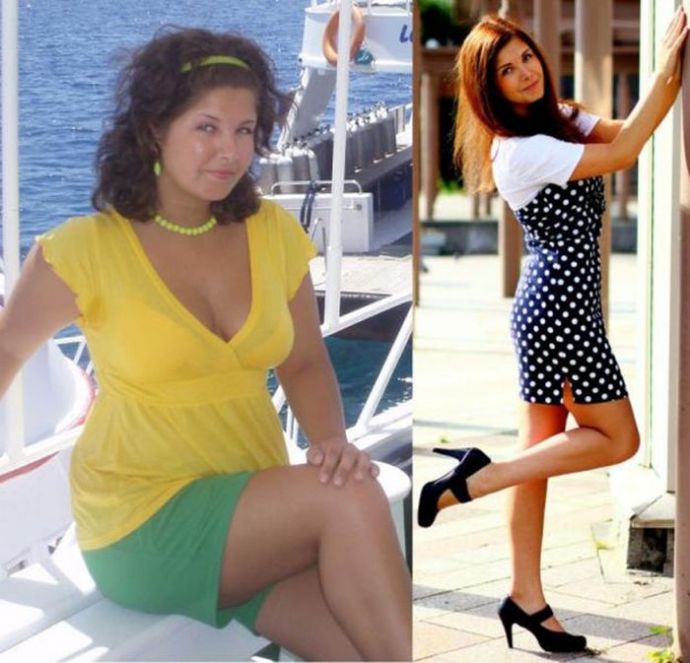 Девушки, которым удалось похудеть