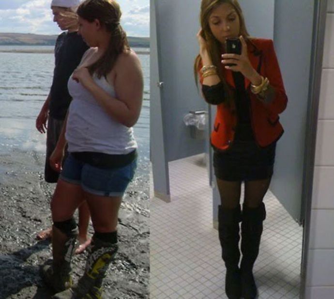 Девушки, которым удалось похудеть