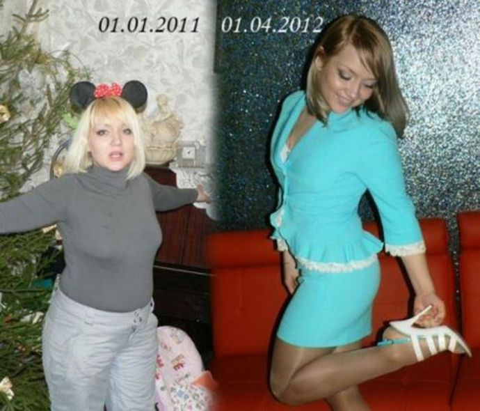 Девушки, которым удалось похудеть