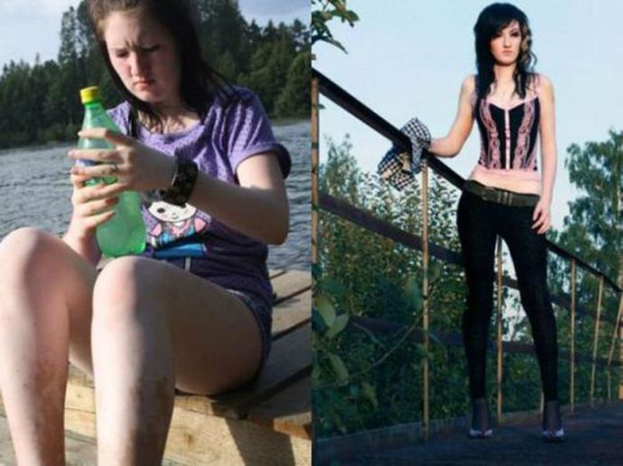 Девушки, которым удалось похудеть