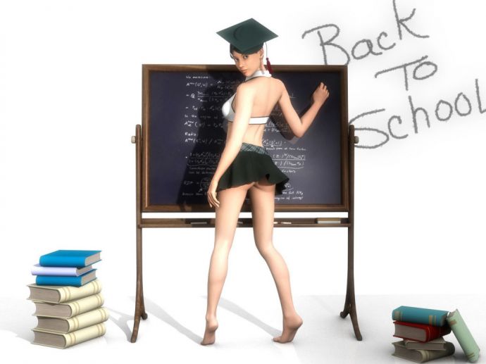 Эротические школьницы на рабочий стол