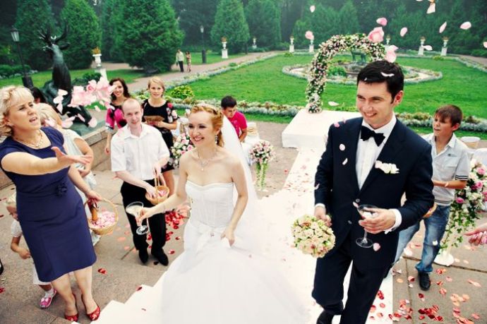 Красивые свадебные фотографии