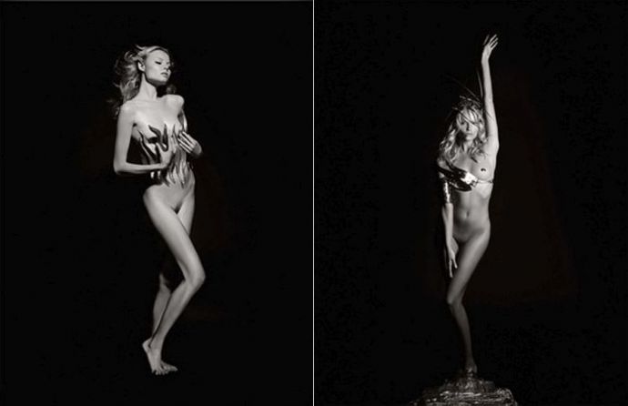 Русские девушки в прошлых календарях Pirelli (эротика)