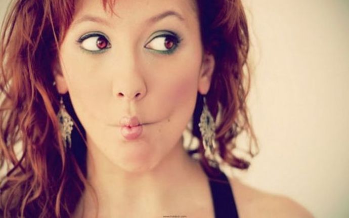 Забавные девушки, которые любят подурачиться