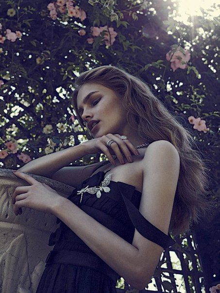 Aneta Pajak by Emma Tempest for Vogue Russia August