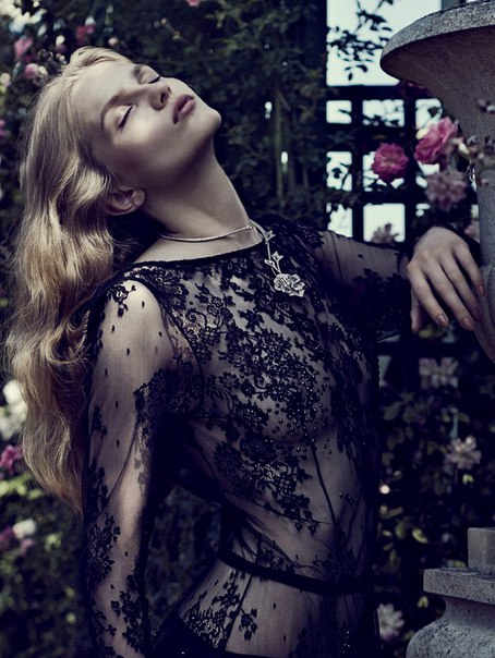 Aneta Pajak by Emma Tempest for Vogue Russia August