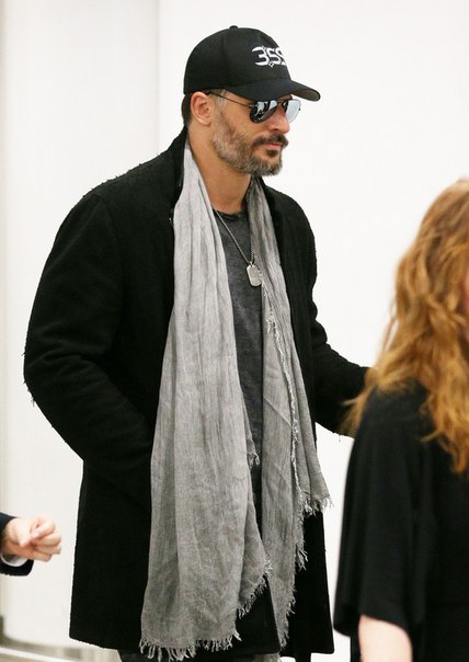 Ченнинг Татум и Джо Мангальелло в аэропорту Сиднея