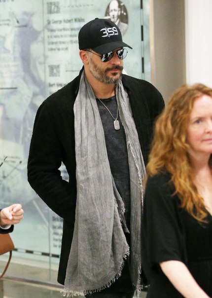 Ченнинг Татум и Джо Мангальелло в аэропорту Сиднея