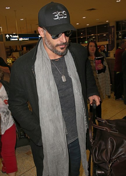 Ченнинг Татум и Джо Мангальелло в аэропорту Сиднея