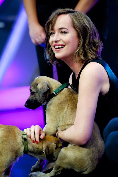 Дакота Джонсон на шоу 'El Hormiguero' в Мадриде