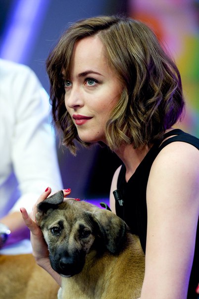 Дакота Джонсон на шоу 'El Hormiguero' в Мадриде