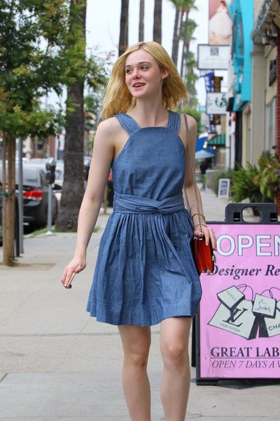 Эль Фаннинг в Студио Сити - 8 июля