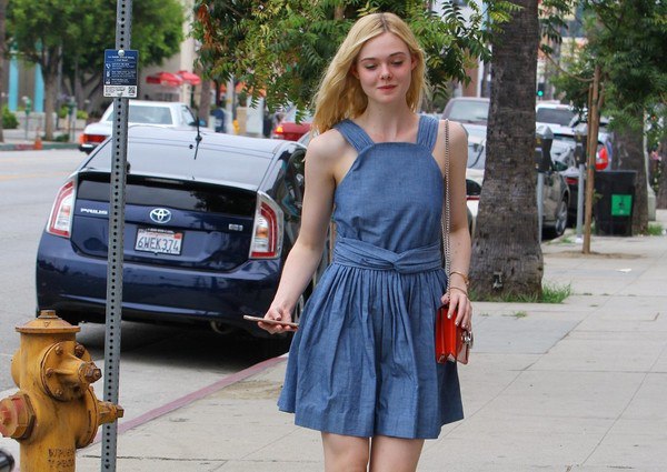 Эль Фаннинг в Студио Сити - 8 июля