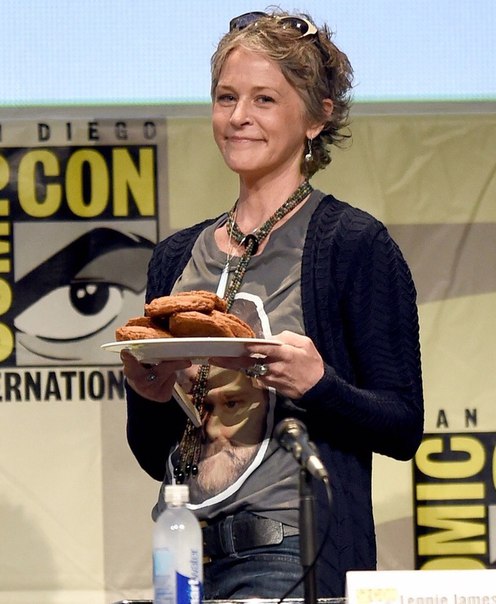 Каст сериала "Ходячие мертвецы" на фестивале Comic