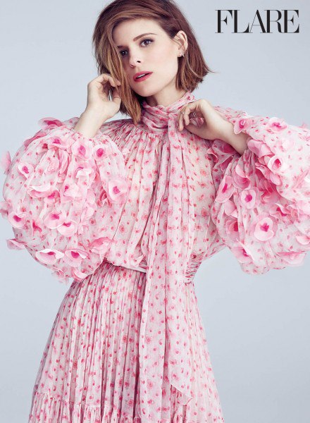 Кейт Мара в журнале Flare. Август 2015