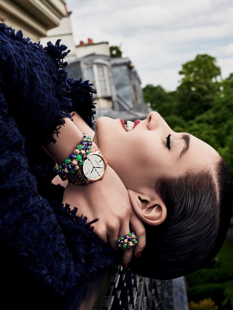 Manon Leloup by Bjarne Jonasson for Vogue Russia August