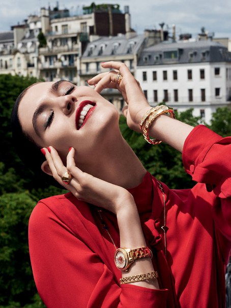 Manon Leloup by Bjarne Jonasson for Vogue Russia August