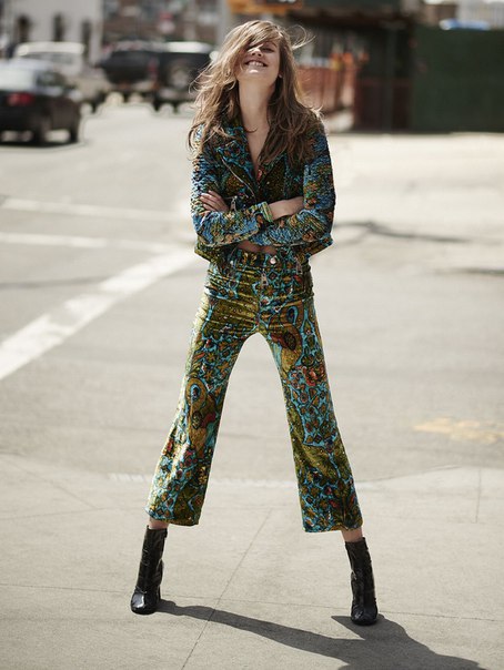 Monika Jagaciak by Kevin Sinclair for Elle Poland August