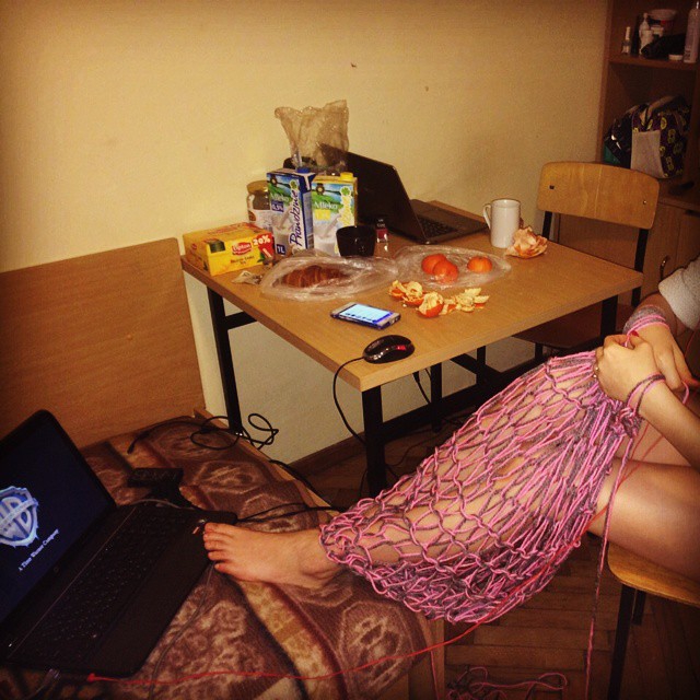 Российские студенты и инстаграм